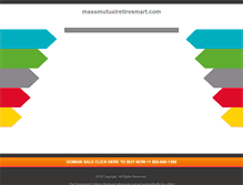 Tablet Screenshot of massmutualretiresmart.com